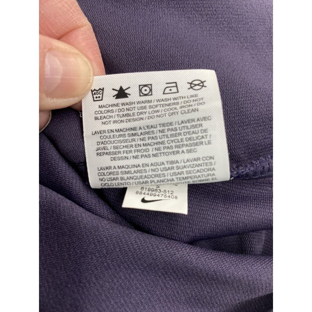 Nike Golf Tour Performance Vest Purple Small Dri-Fit Full Zip Outdoor Sports - Picture 8 of 11